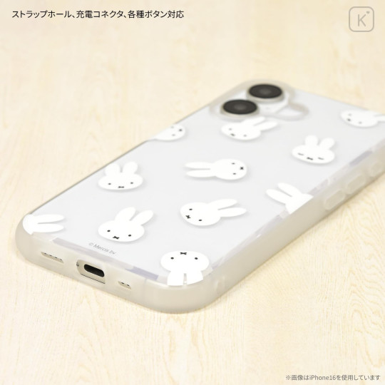 Japan Miffy IIIIfit Clear iPhone Case - Miffy : iPhone16 Plus - 3