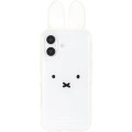 Japan Miffy IIIIfit Clear iPhone 16 Case - Miffy : Face - 1