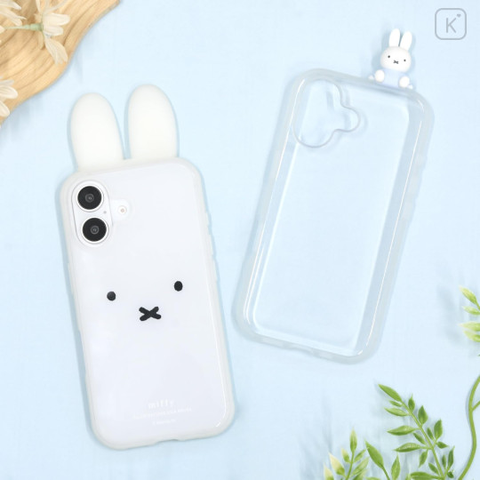 Japan Miffy IIIIfit Clear iPhone 16 Case - Miffy : Face - 6