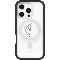 Japan Miffy Plump Frame iPhone 16 Pro Case with MagSafe - Hiding