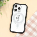 Japan Miffy Plump Frame iPhone 16 Pro Case with MagSafe - Hiding - 7