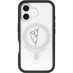 Japan Miffy Plump Frame iPhone 16 Case with MagSafe - Hiding
