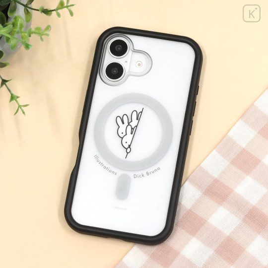 Japan Miffy Plump Frame iPhone 16 MagSafe Case - Miffy - 7