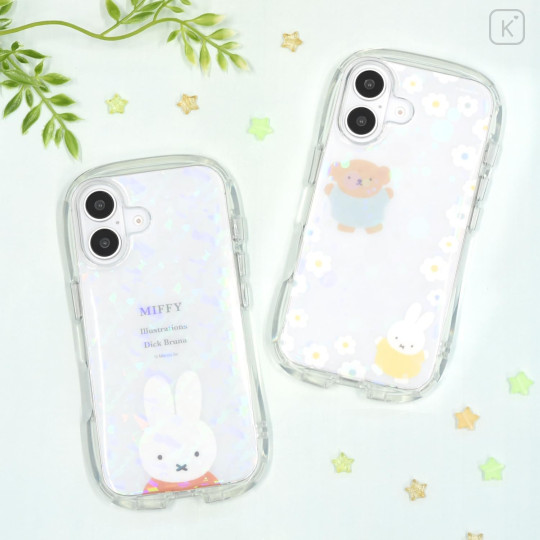 Japan Miffy Crystal Clear iPhone 16 Case - Miffy - 7