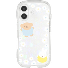 Japan Miffy Crystal Clear iPhone 16 Case - Boris & Miffy