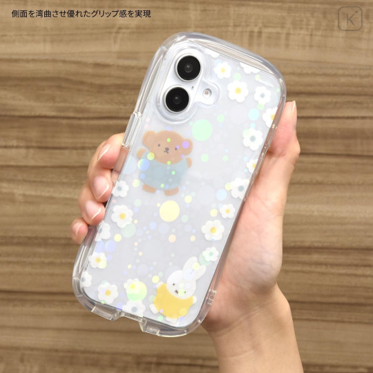 Japan Miffy Crystal Clear iPhone 16 Case - Boris & Miffy - 6