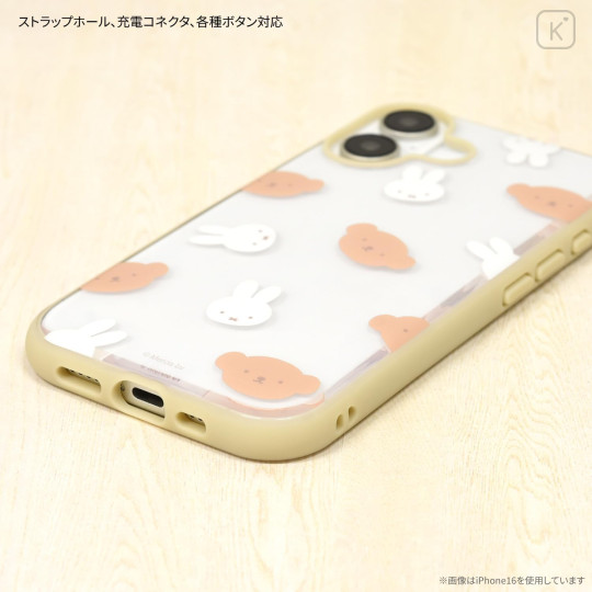Japan Miffy IIIIfit Clear iPhone 16 Pro Case - Boris & Miffy - 3