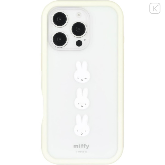 Japan Miffy Plump Frame iPhone 16 Pro Case - Miffy - 1