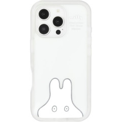 Japan Miffy Plump Frame iPhone 16 Pro Case - Miffy : Playing Ghost
