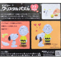 Japan Peanuts 3D Crystal Puzzle - Snoopy : Kiss Charlie - 2