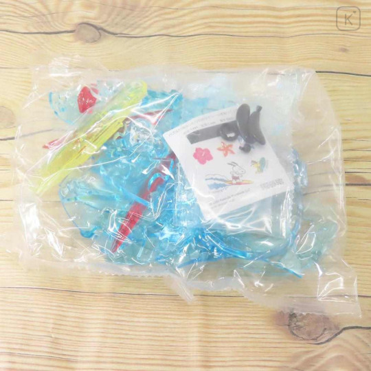 Japan Peanuts 3D Crystal Puzzle - Snoopy & Woodstock : Surfing - 3