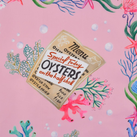 Japan Disney Store Picnic Blanket Leisure Sheet - Alice in Wonderland : Young Oyster Splendid Colors Compact - 6