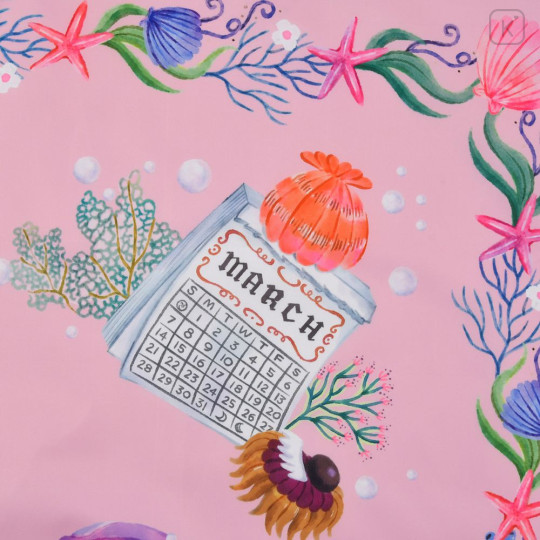 Japan Disney Store Picnic Blanket Leisure Sheet - Alice in Wonderland : Young Oyster Splendid Colors Compact - 7