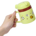 Japan Sanrio Mug with Lid - Pompompurin : Butt - 2