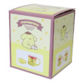 Japan Sanrio Mug with Lid - Pompompurin : Butt - 4