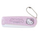 Japan Sanrio Folding Comb - Hello Kitty : Gogo Gal Collection Leopard Pink