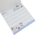 Japan Peanuts Square Memo Pad - Snoopy : Picture Book Family - 2
