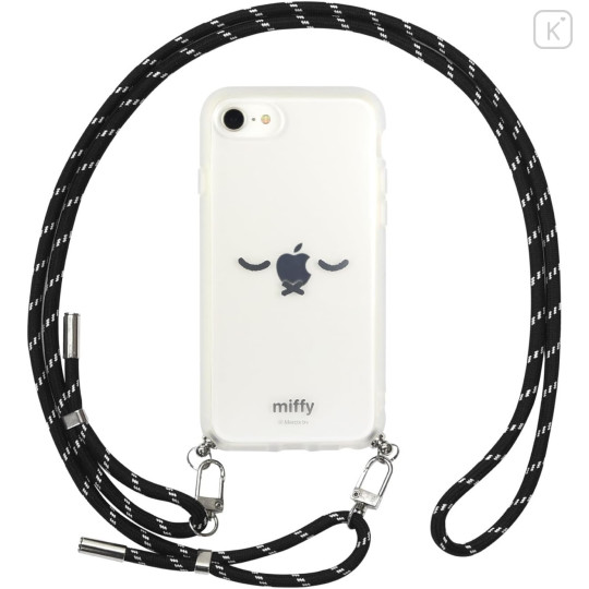 Japan Miffy IIIIfit Loop iPhone SE3 / SE2 / 8 / 7 / 6s / 6 Case - Miffy : Face - 1