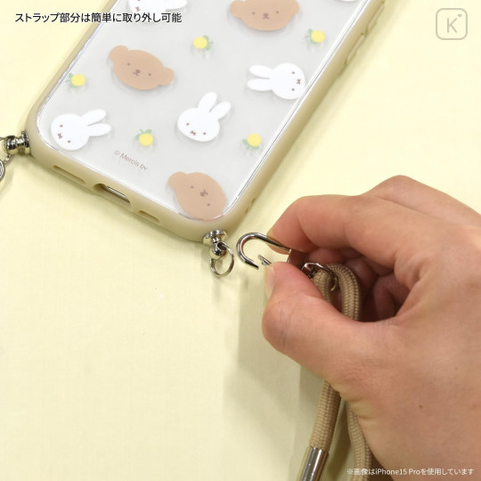 Japan Miffy IIIIfit Loop iPhone SE3 / SE2 / 8 / 7 / 6s / 6 Case - Boris & Miffy - 5