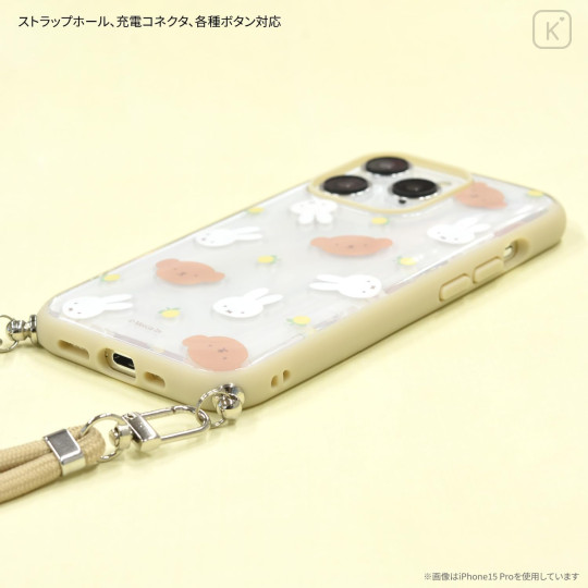 Japan Miffy IIIIfit Loop iPhone SE3 / SE2 / 8 / 7 / 6s / 6 Case - Boris & Miffy - 6
