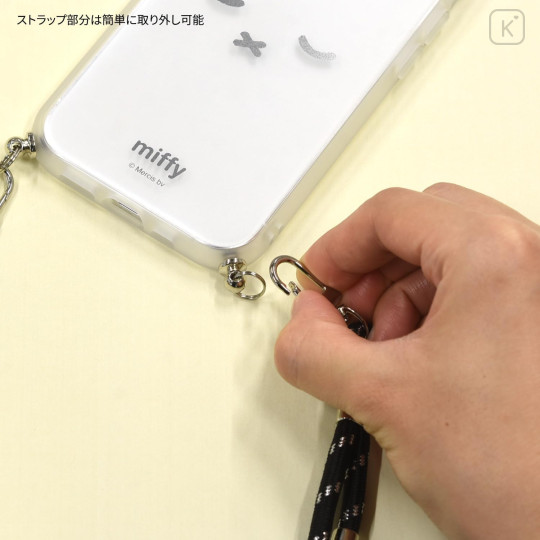 Japan Miffy IIIIfit Loop iPhone 15 Pro Case - Miffy : Face - 5