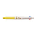 Japan Disney Jetstream New 3 Color Multi Ballpoint Pen - Chip & Dale : Greige - 2