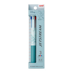 Japan Disney Jetstream New 3 Color Multi Ballpoint Pen - Dumbo : Ice Blue