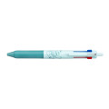 Japan Disney Jetstream New 3 Color Multi Ballpoint Pen - Dumbo : Ice Blue - 2
