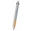 Japan Uni Jetstream 4&1 Bamboo Multi Ballpoint Pen + Mechanical Pencil - 0.5mm Blue Gray - 1