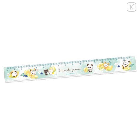 Japan Mochimochi Panda 17cm Ruler - Lemon Flower - 1