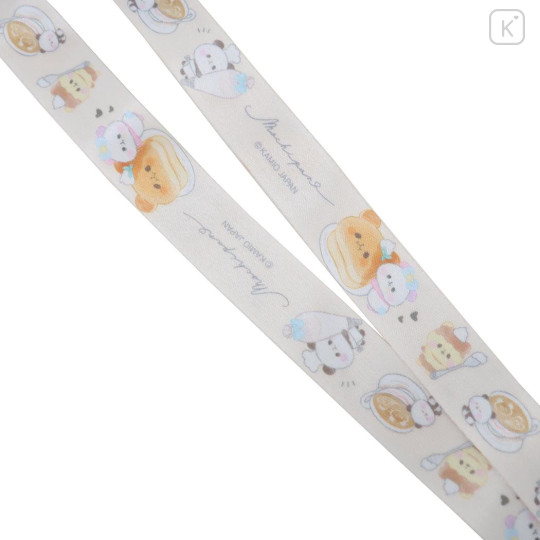 Japan Mochimochi Panda Neck Strap - Pancake Tea Time - 2