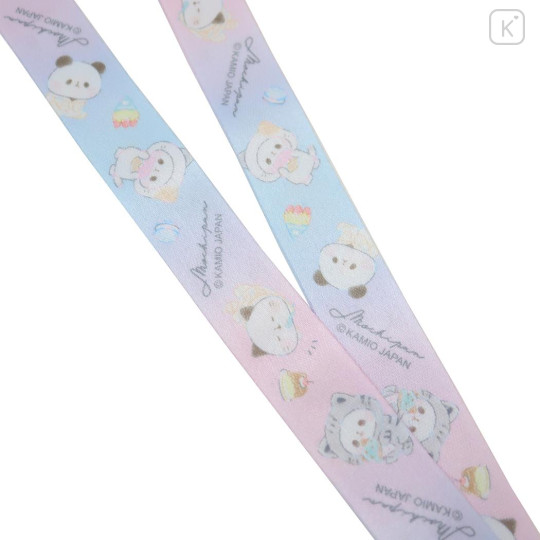 Japan Mochimochi Panda Neck Strap - Cat & Dessert - 2