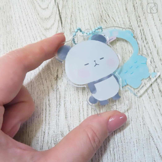 Japan Sanrio × Mochimochi Panda Acrylic Keychain - Hangyodon : Dress Up - 2