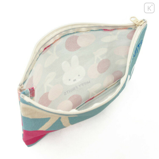Japan Miffy Flat Pouch - Miffy : Fruits Cherry - 3