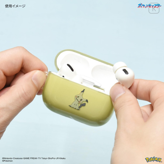 Japan Pokemon AirPods Pro 2 / Pro 1 Soft Case - Mimikyu - 5