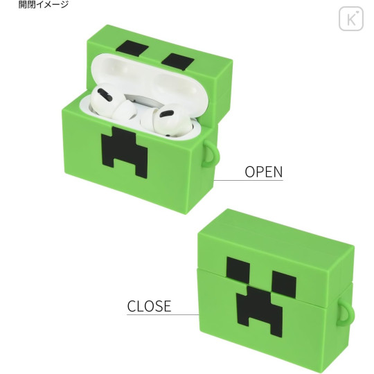 Japan Minecraft AirPods Pro 2 / Pro 1 Silicone Case - Creeper - 3