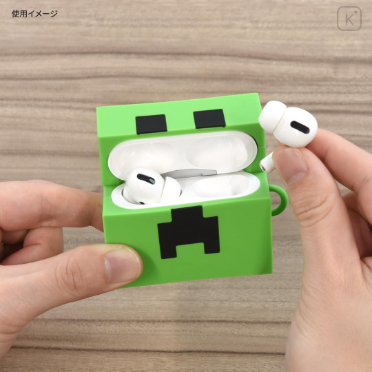 Japan Minecraft AirPods Pro 2 / Pro 1 Silicone Case - Creeper - 6