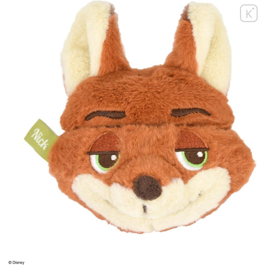 Japan Disney AirPods Pro 2 / Pro 1 Fluffy Case - Zootopia : Nick Wilde - 1
