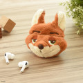 Japan Disney AirPods Pro 2 / Pro 1 Fluffy Case - Zootopia : Nick Wilde - 7