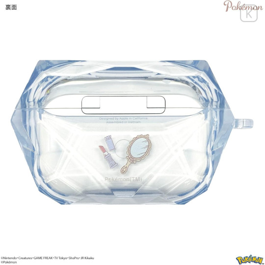 Japan Pokemon AirPods Pro 2 / Pro 1 Gem Case - Piplup - 3