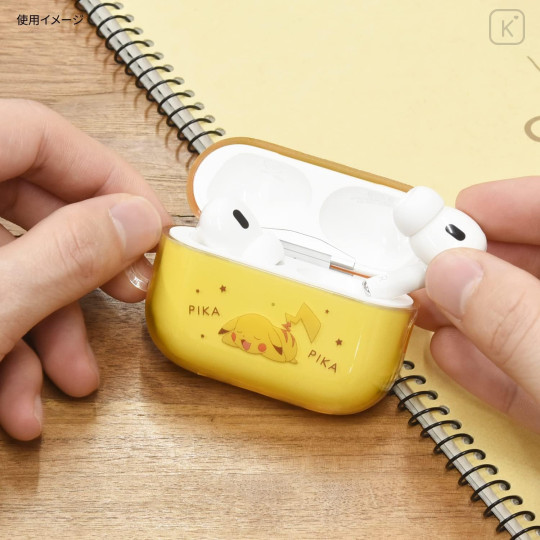 Japan Pokemon AirPods Pro Soft Case - Pikachu - 5