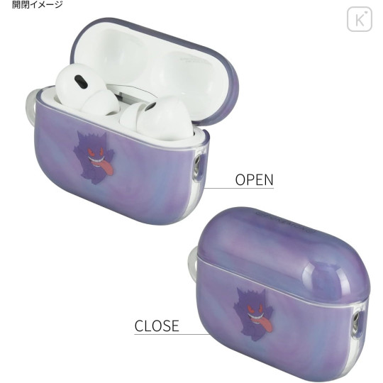 Japan Pokemon AirPods Pro 2 / Pro 1 Soft Case - Gengar - 3