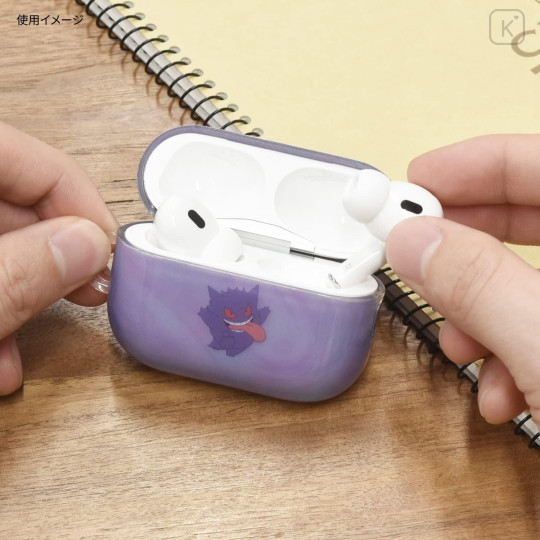 Japan Pokemon AirPods Pro 2 / Pro 1 Soft Case - Gengar - 5