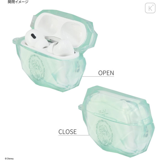 Japan Disney AirPods Pro 2 / Pro 1 Gem Case - Ariel - 3