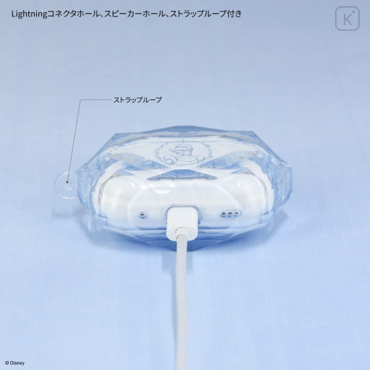 Japan Disney AirPods Pro 2 / Pro 1 Gem Case - Cinderella - 4