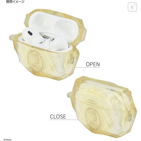Japan Disney AirPods Pro 2 / Pro 1 Gem Case - Belle - 3