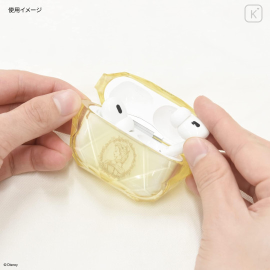 Japan Disney AirPods Pro 2 / Pro 1 Gem Case - Belle - 5