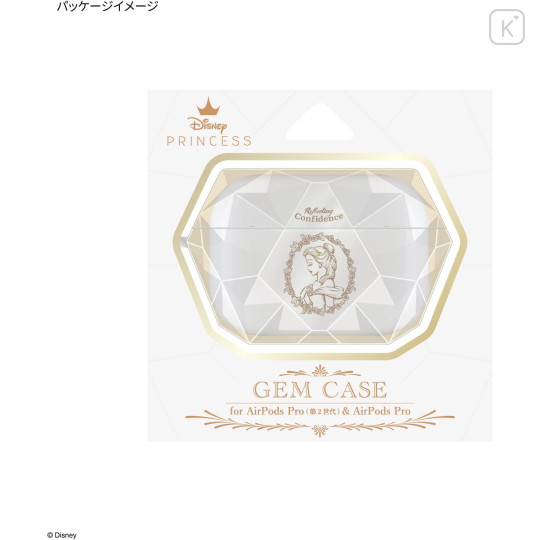 Japan Disney AirPods Pro 2 / Pro 1 Gem Case - Belle - 7