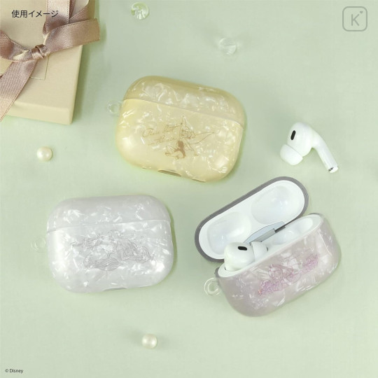 Japan Disney AirPods Pro 2 / Pro 1 Soft Case - Tinker Bell : Shell Type - 5