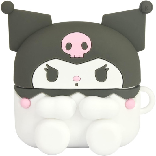 Japan Sanrio AirPods Pro 2 / Pro 1 Silicone Case - Kuromi - 1